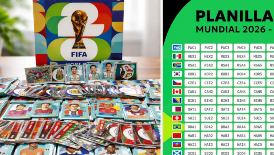 Álbum digital del Mundial 2026